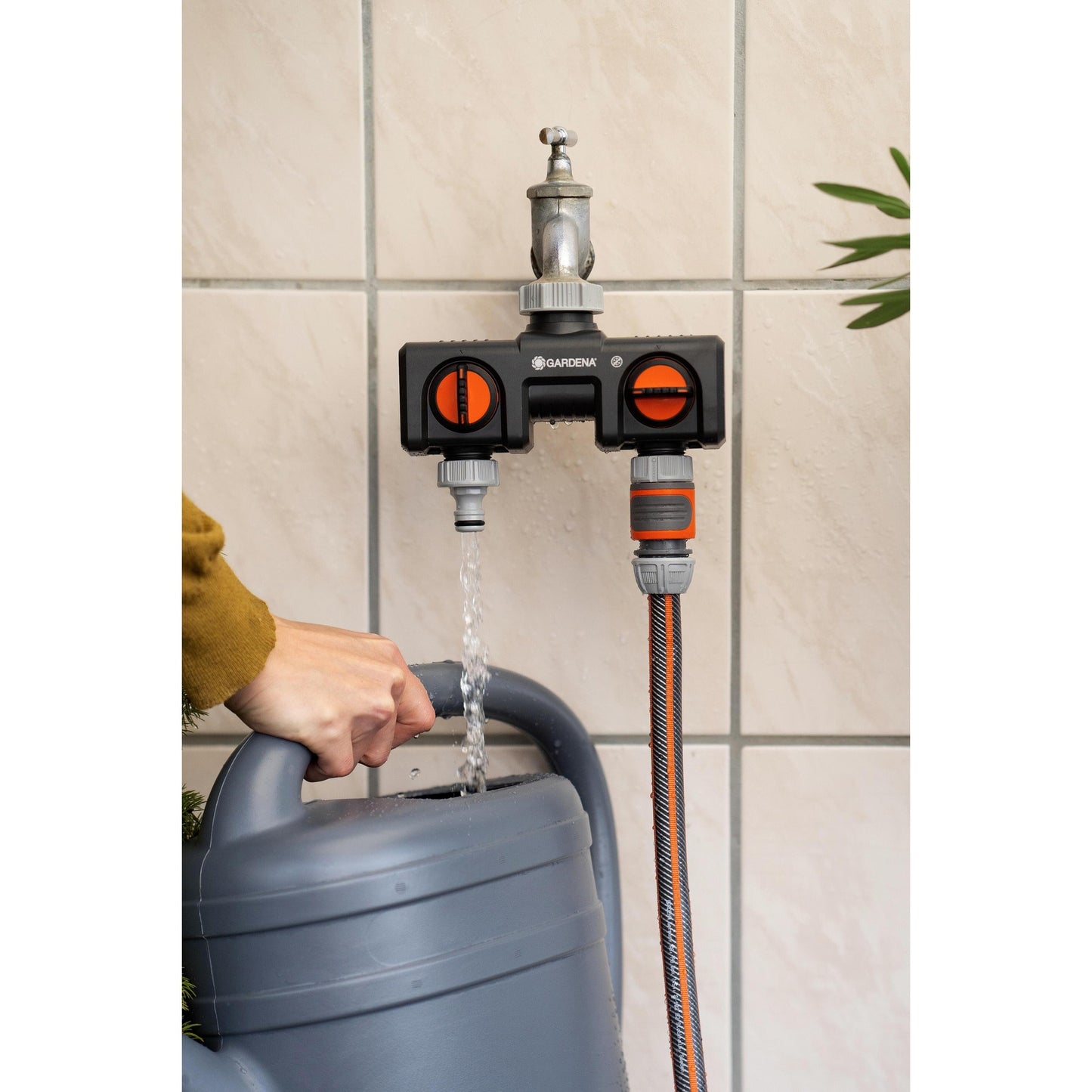 Distribuidor de 2 vías Gardena