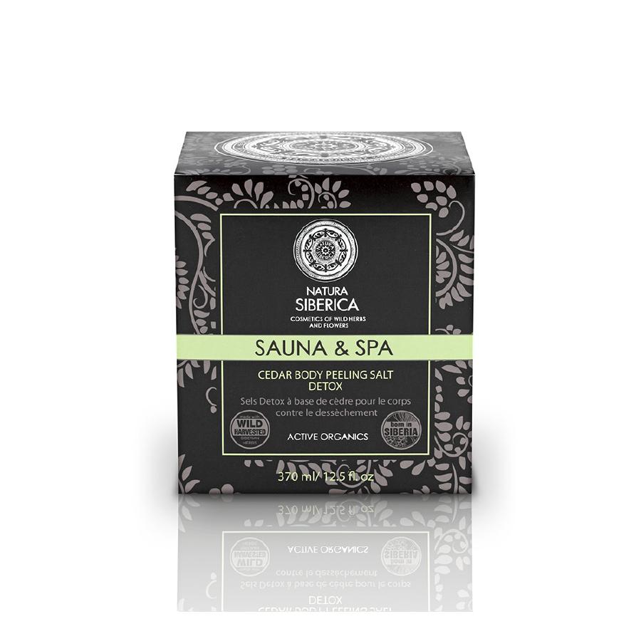 Sauna&Spa Peeling cedro detox corporal Daurico Natura Sibérica 370 ml