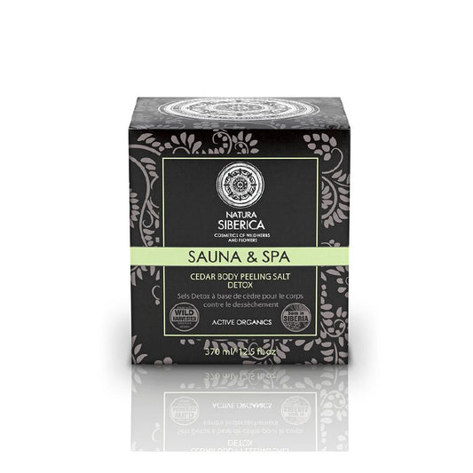 Sauna&Spa Peeling cedro detox corporal Daurico Natura Sibérica 370 ml