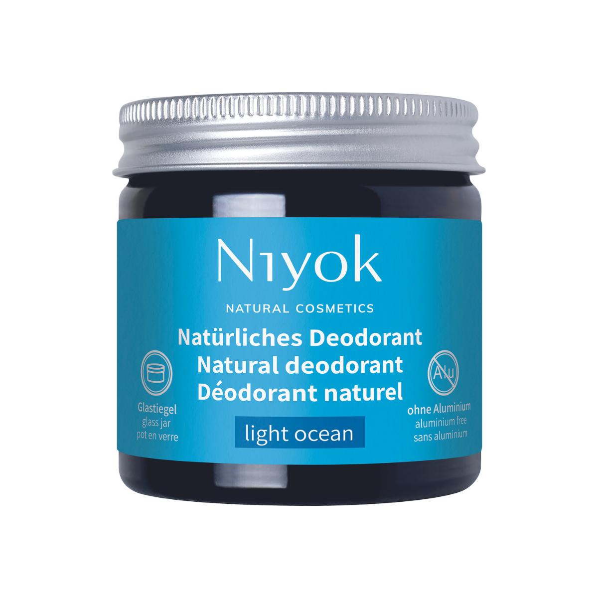 Desodorante + Antitranspirante Light Ocean Niyok 40 ml