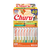 Churu Variedades de pollo Snack cremoso para gatos 40x14 g