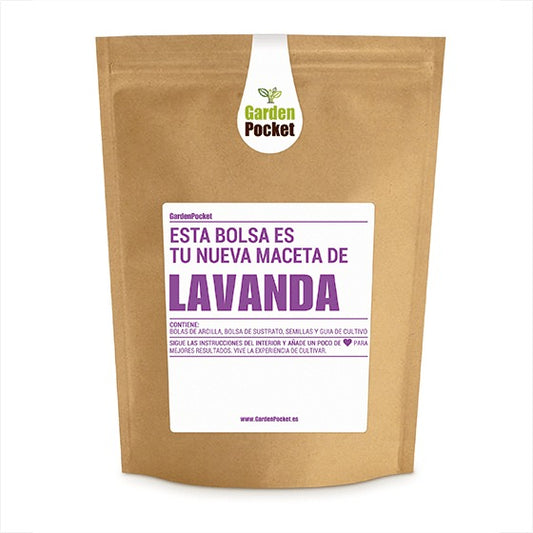 Kit huerto de aromáticas pocket: Lavanda