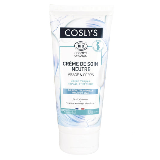 Crema hidratante neutra cara y cuerpo sin perfume Coslys 200 ml