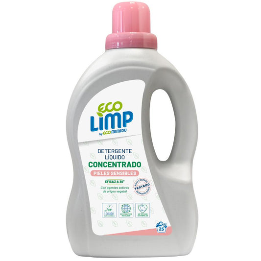 Detergente Liquido Pieles Sensibles Mimidu ECO 25 dosis