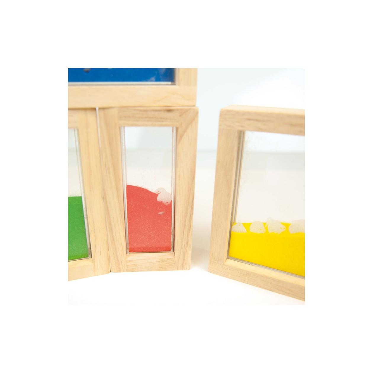 8 Piezas Wooden Blocks Sand Andreu Toys