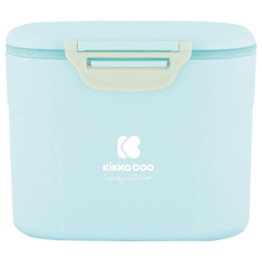 Dispensador de polvos de leche con cuchara 160 g Azul Kikka boo