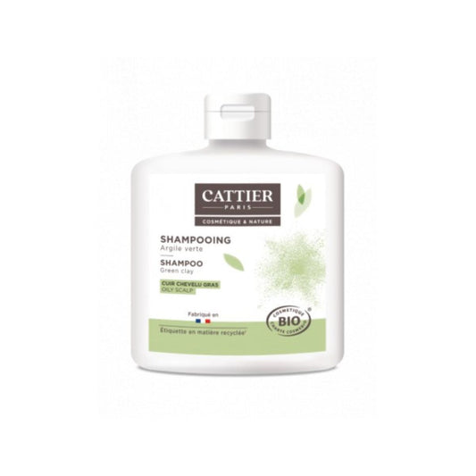 Champú  de Arcilla Verde para Cabellos Grasos Cattier 250 ml