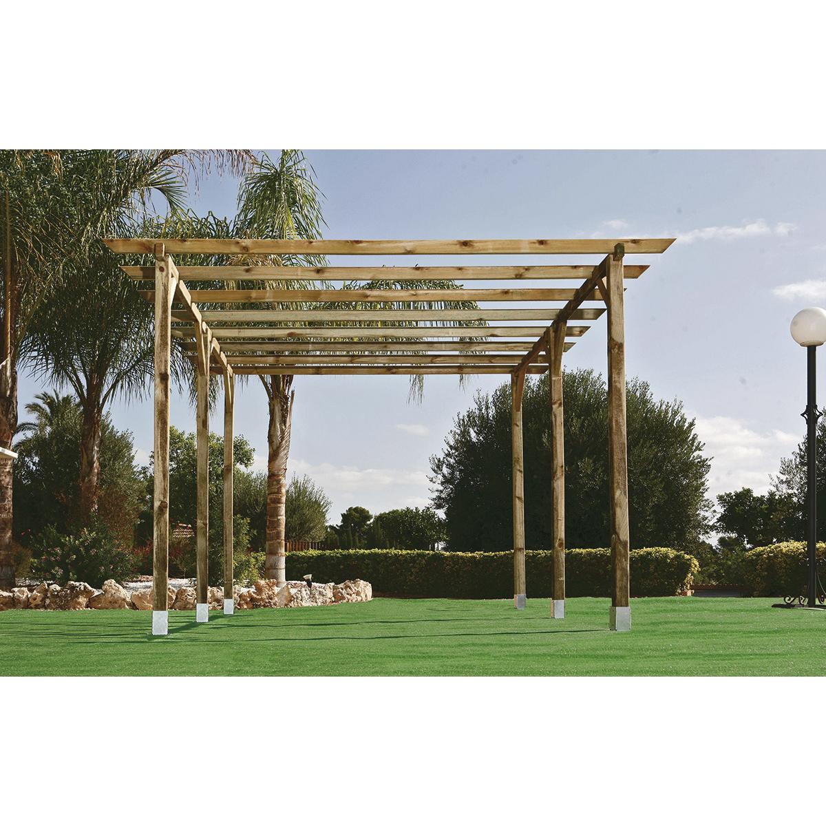Kit Pergola 4 x 3,60 m Postes 12x12