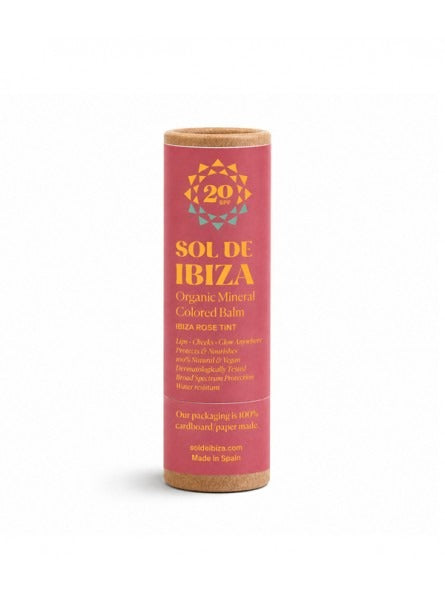 Bálsamo mineral con color SPF20: labios & mejillas Sol de Ibiza 7 g