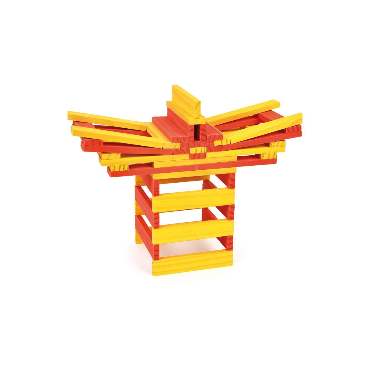 City Blocks Warm Color Andreu Toys