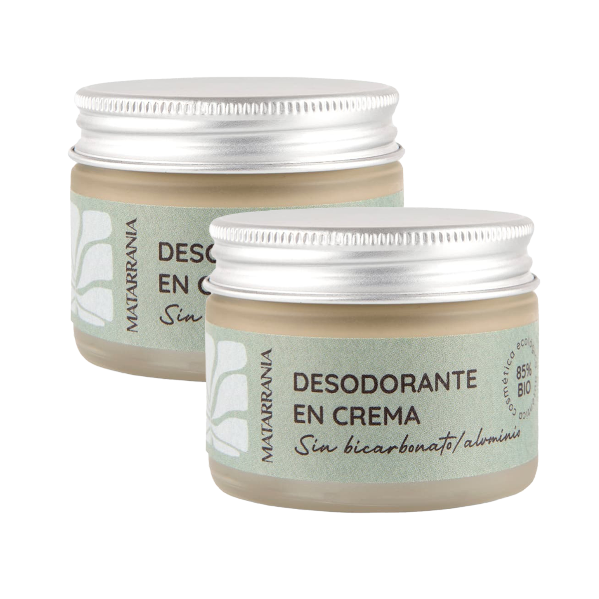 Pack 2x Desodorante Bio Limón y Tomillo sin bicarbonato Matarrania 30 ml