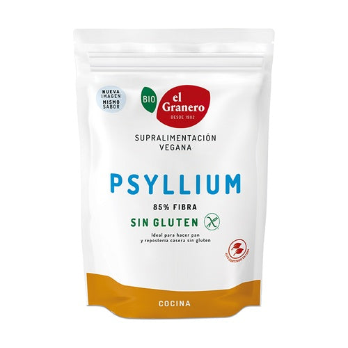 Psyllium Sin Gluten Bio 125 gr El Granero