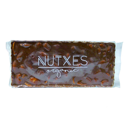 Turrón chocolate con leche y almendras Nutxes, 200 g