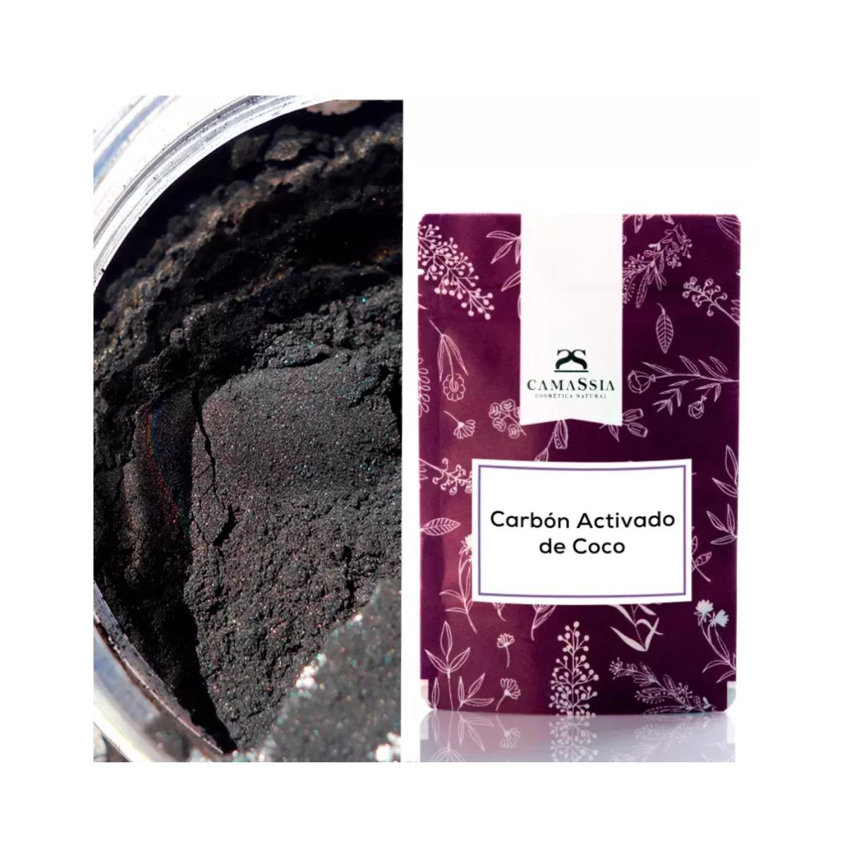 Carbón Vegetal activado de coco. Camassia