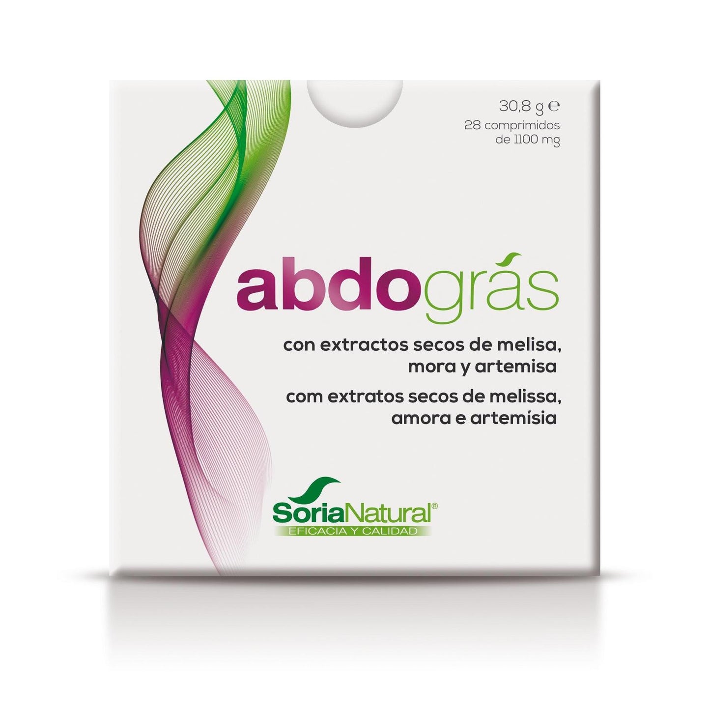 Abdográs Soria Natural, 28 comprimidos