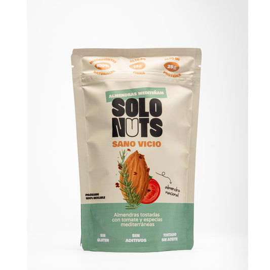 Almendras Tostadas Nacionales Mediterráneas - 130g