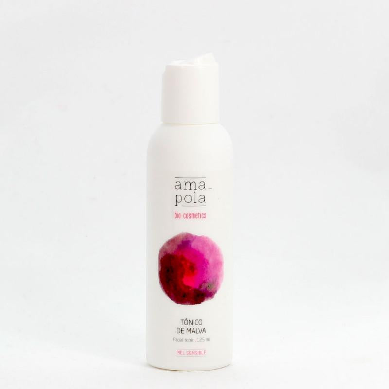 Tónico facial de malva Amapola Biocosmetics 125 ml