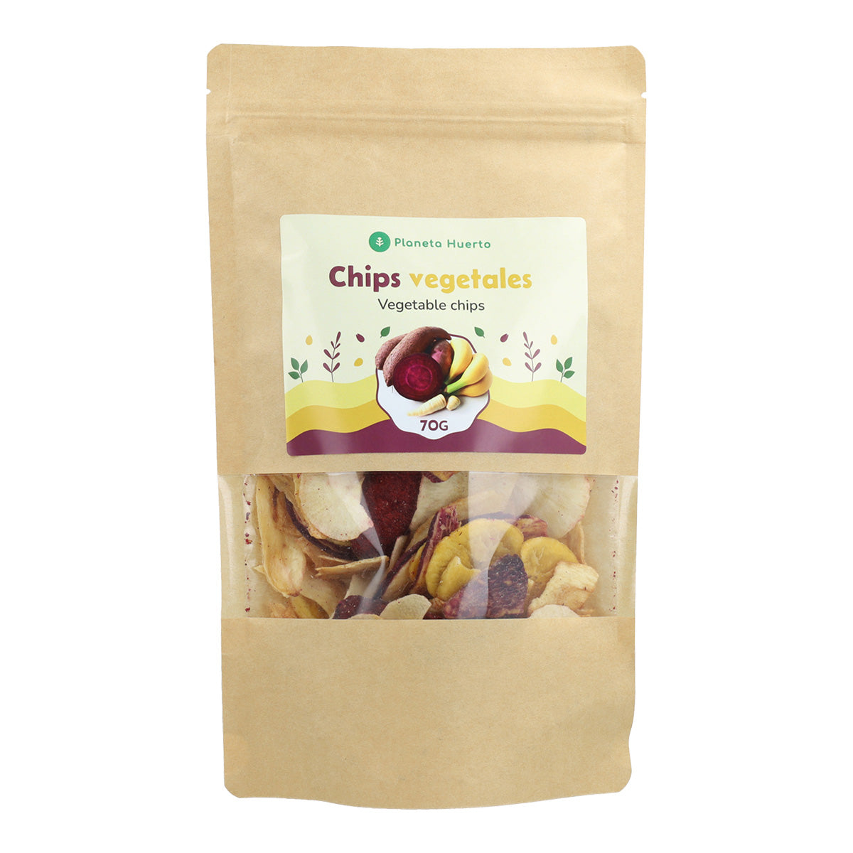 Chips vegetales Planeta Huerto 70 g