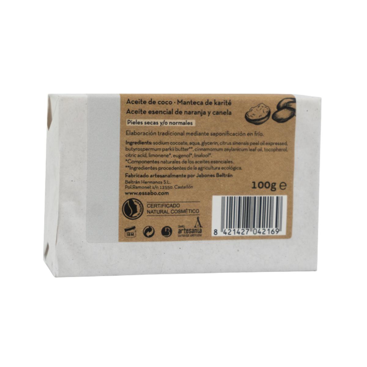 Jabón de Karité Artesanal 100g Essabó