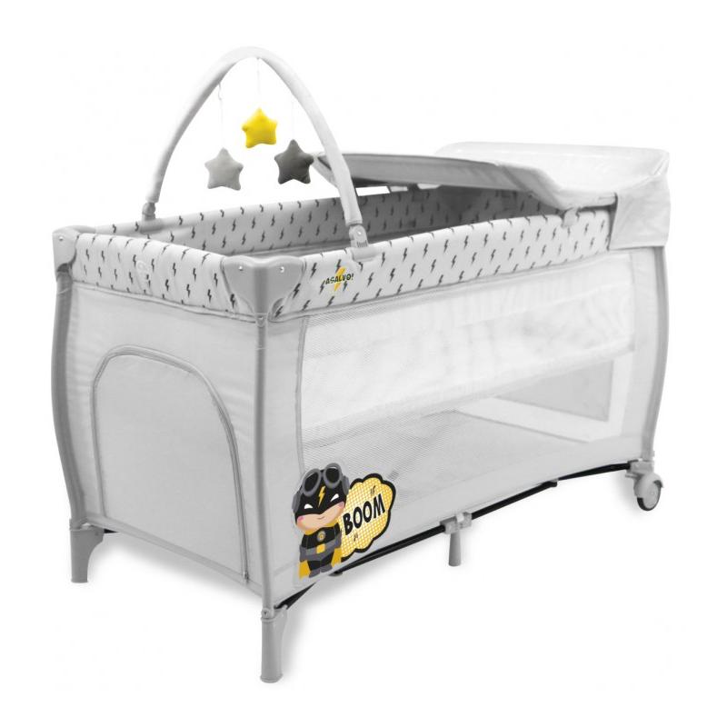Cuna de Viaje Mix Plus Asalvo Capitán Asalvo