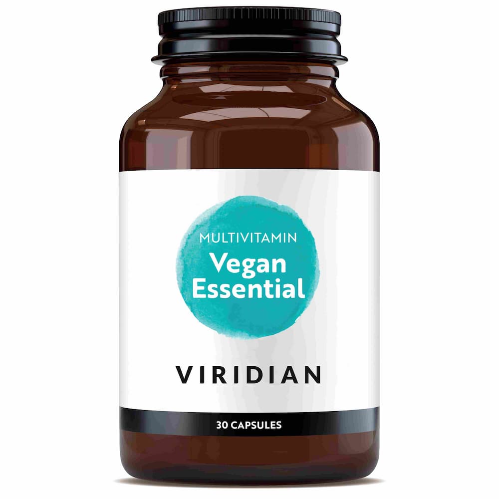 Vegan Multi Essential Viridian 30 cápsulas