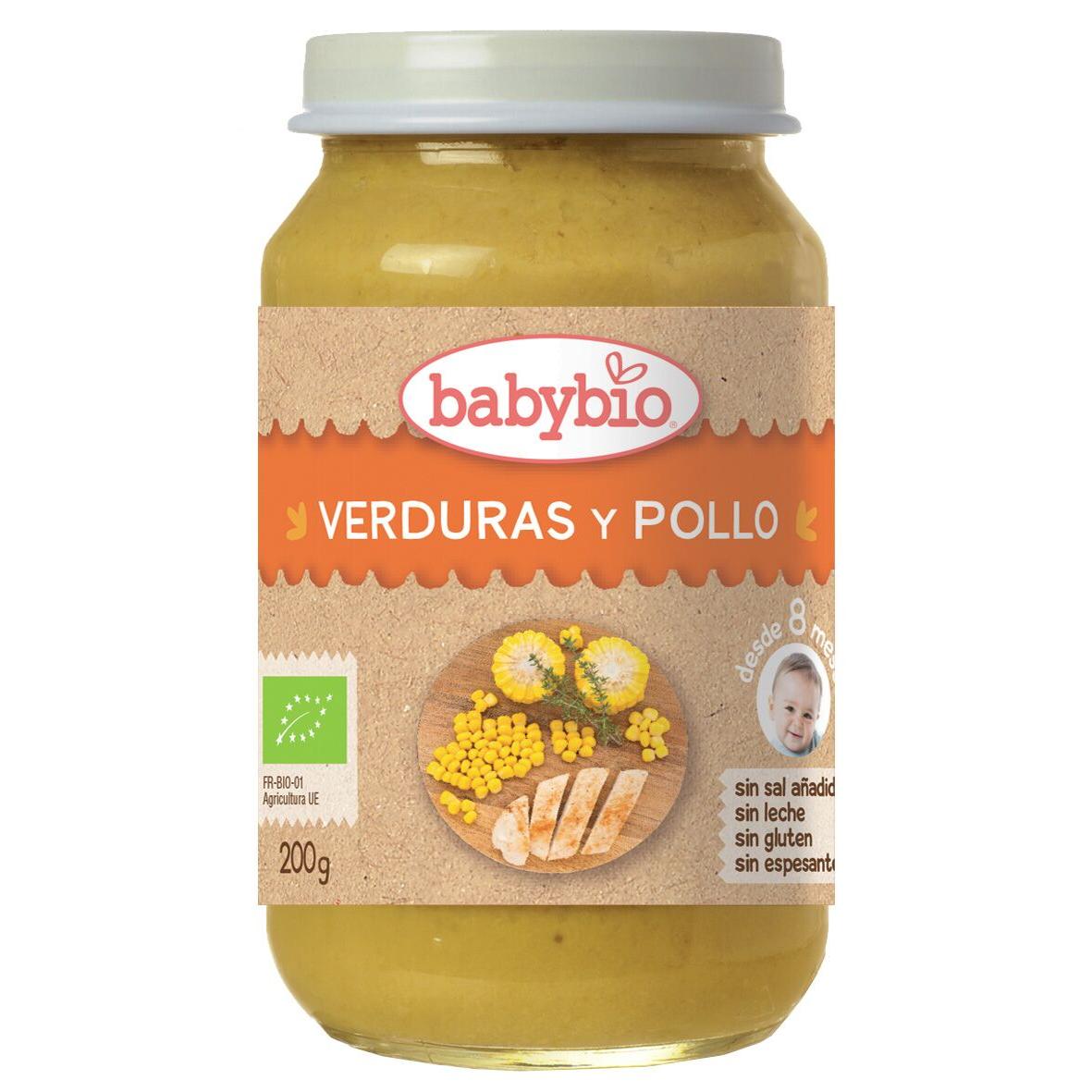 Tarrito Menu Tradición Pollo Babybio 200g