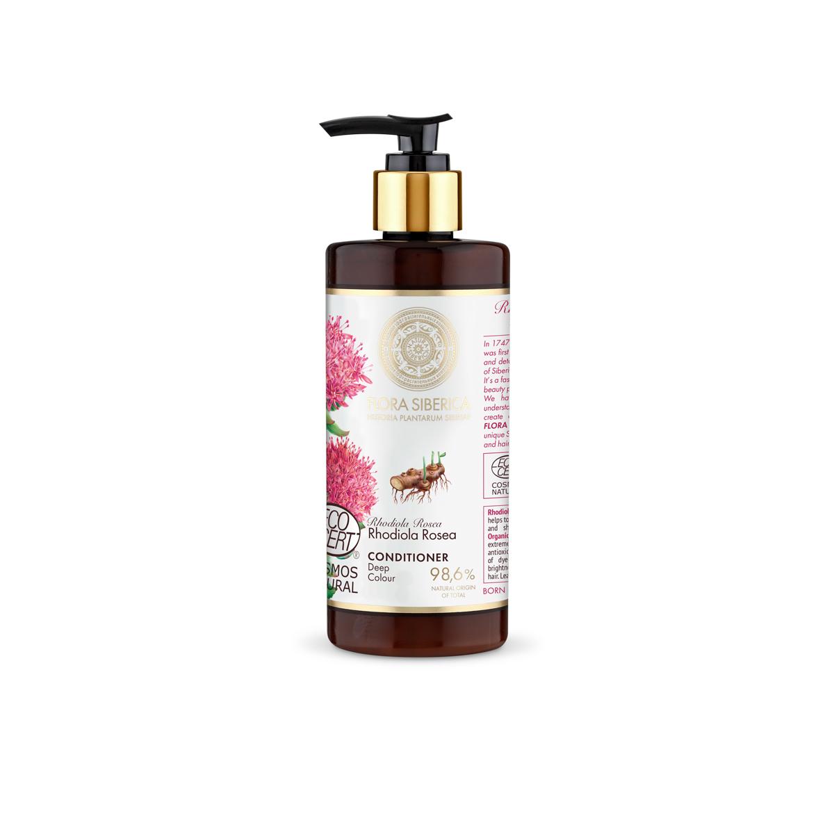 Acondicionador color intenso rodiola rosea Natura Siberica 300 ml