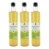 Pack 3x Vinagre de manzana ECO sin filtrar Planeta Huerto 750 ml