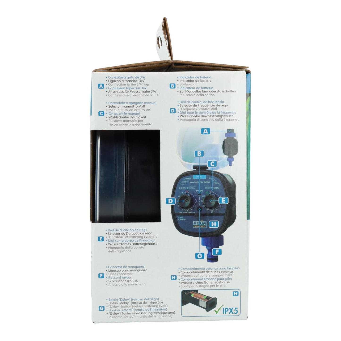 Programador de riego Aquacontrol