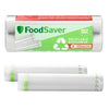 2 rollos envasadora al vacio 100% reciclables 28 cm x 3 m FoodSaver