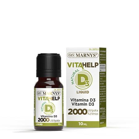 Vitamina D 2000 UI Líquida Línea VITAHELP