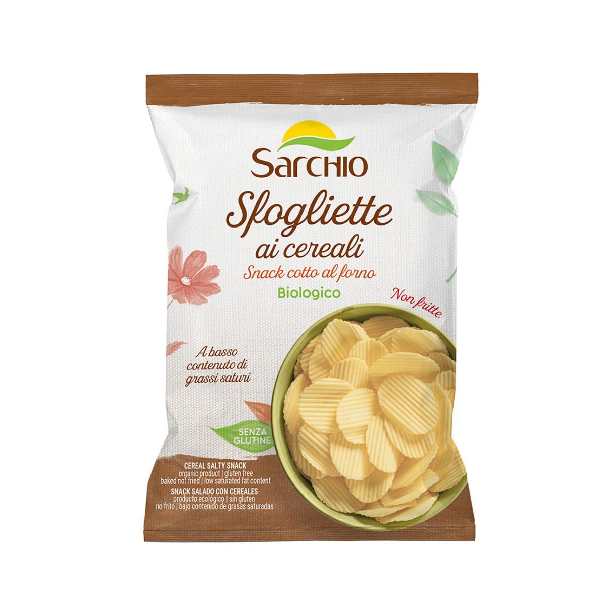 Snack salado con cereales Sarchio 55 g