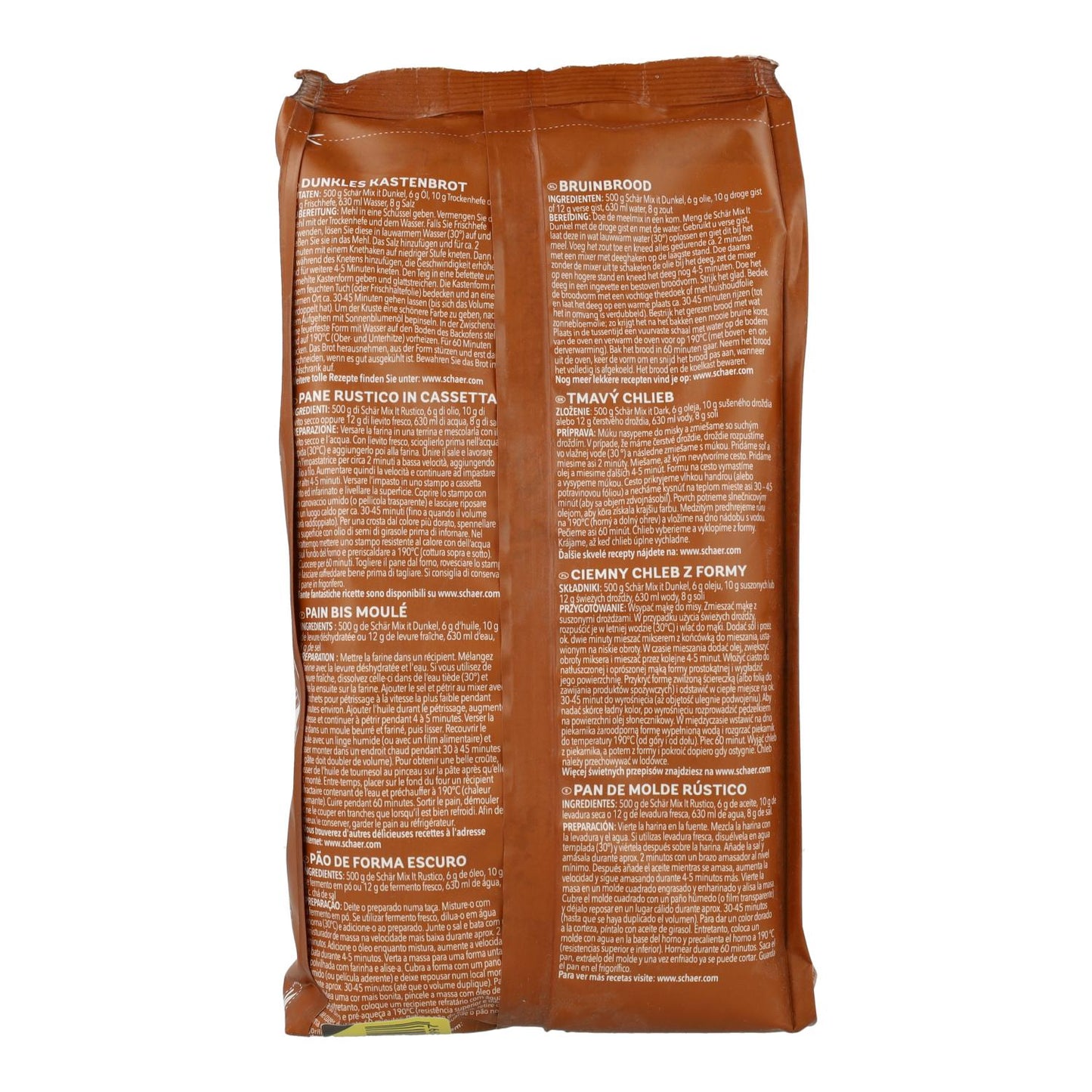 Harina para pan Rústico Brot Mix Dunkel Dr.Schar 1 kg