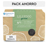 Pack ahorro Pañales LILLYDOO green, Talla 1, 2-5 Kg, 205 uds