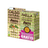 Pack Caldo Natural de Verduras ECO 1 L + GRATIS  Caldo para Paella Ecológico 1L Aneto