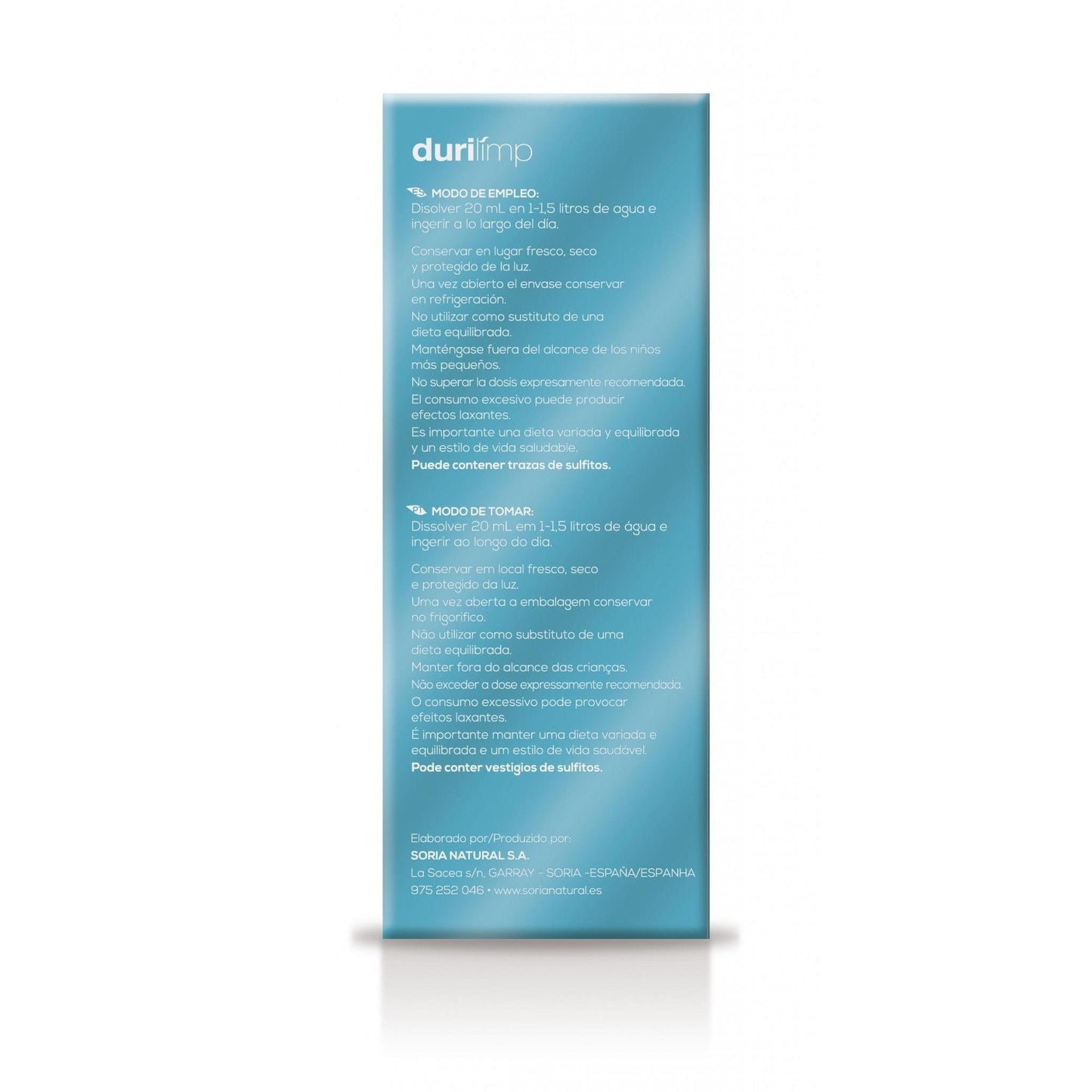 Durilimp Soria Natural 250 ml