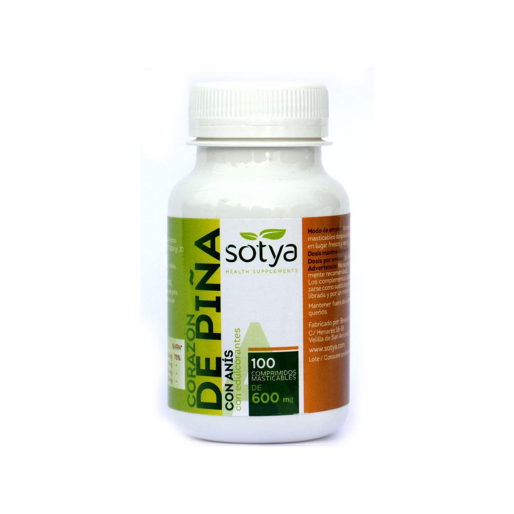 Piña 600 mg Sotya 100 comprimidos
