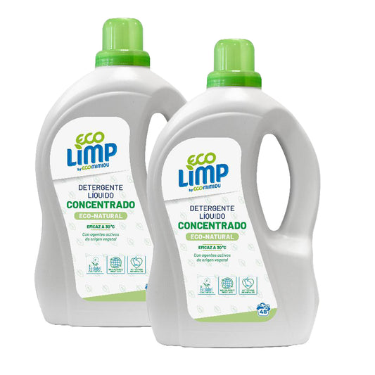 Pack 2x Detergente Líquido Regular Mimidu ECO 48 dosis