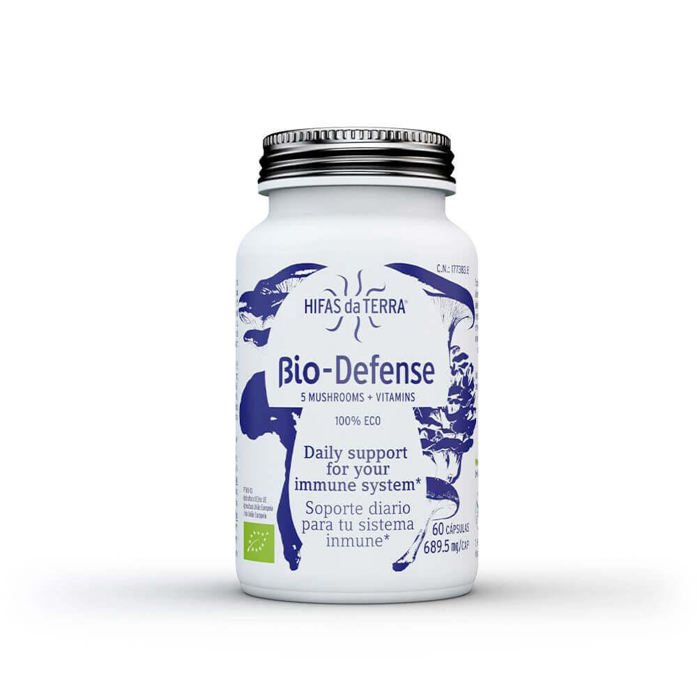 Bio Defense Hifas da Terra 60 cápsulas 5 mushrooms + vitamins