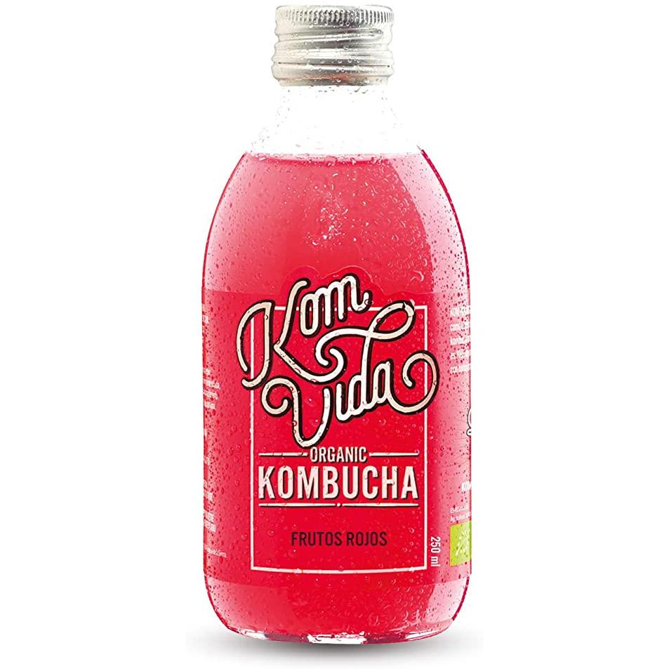 Kombucha Frutos rojos Komvida 250 ml