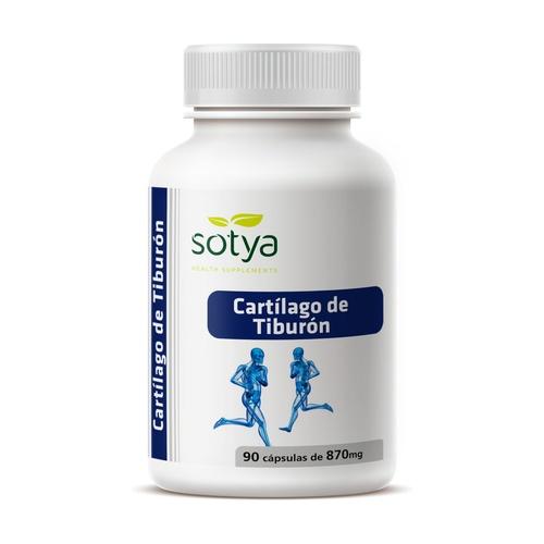 Cartílago De Tiburón 750 mg Sotya, 90 cápsulas