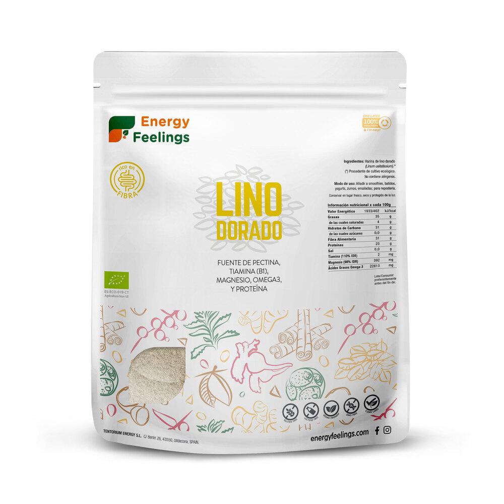 Lino Dorado en polvo Energy Feelings 1 kg