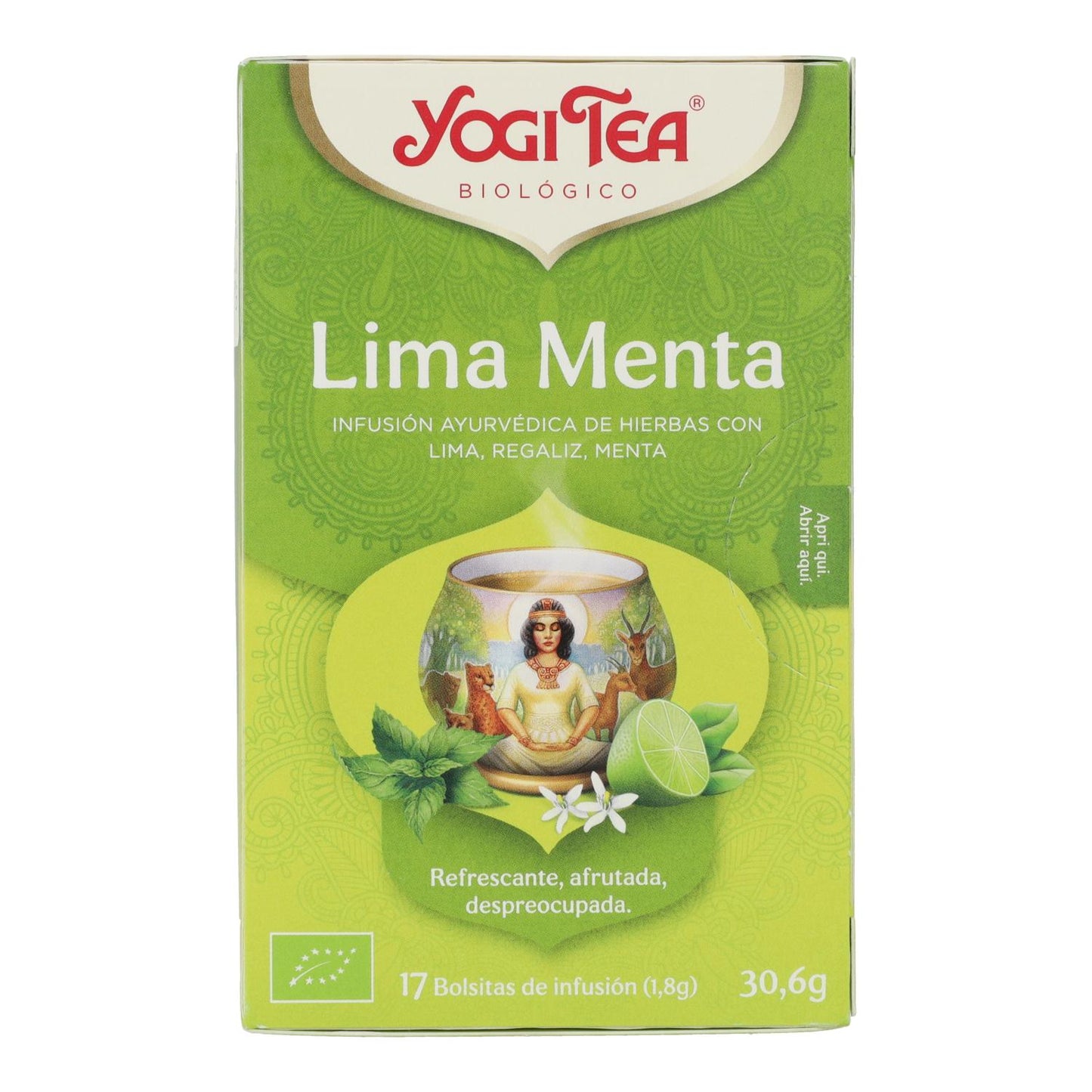 Yogi Tea BIO Lima Menta 17 bolsitas