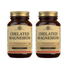 Pack 2x Magnesio Quelado 100 comprimidos-Solgar