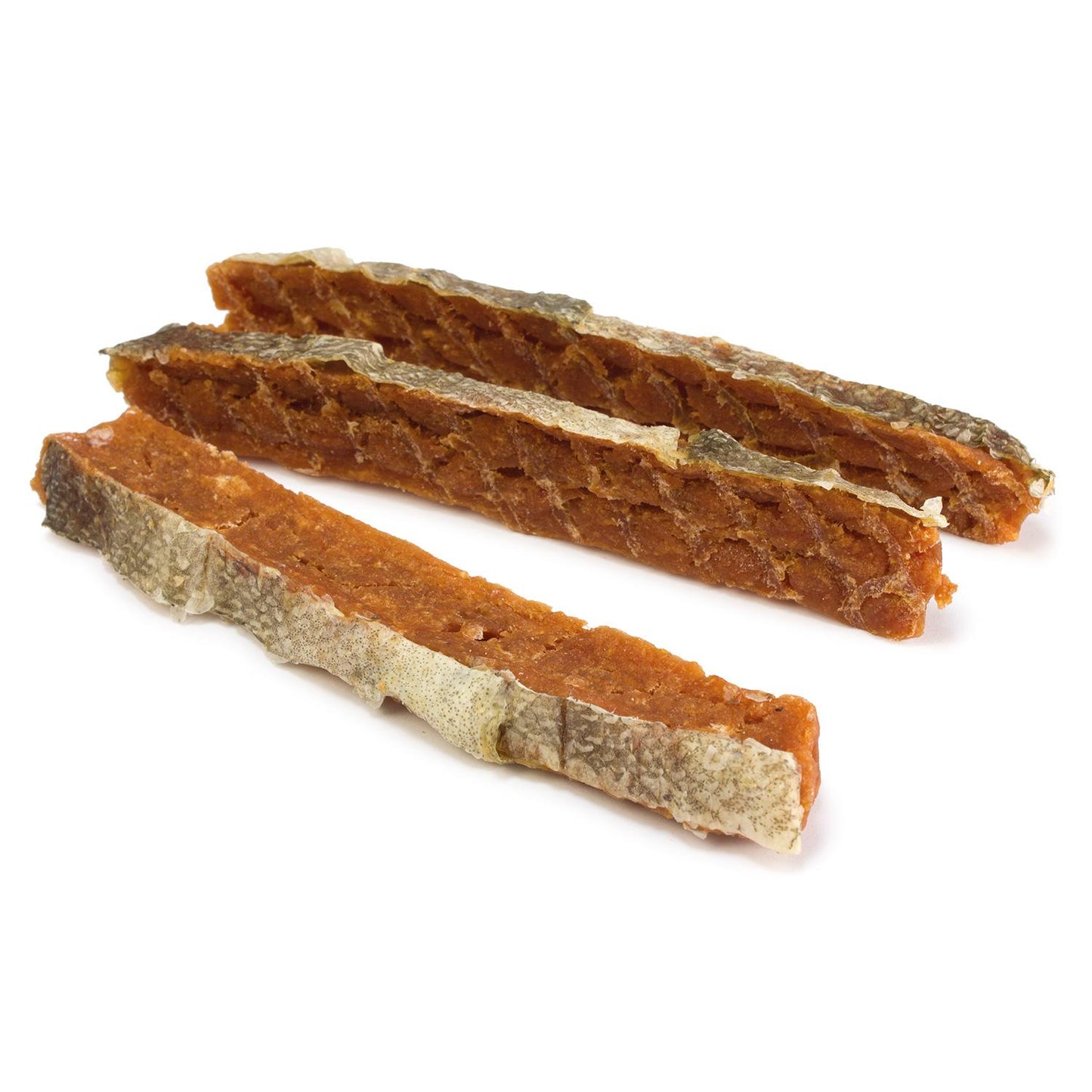Snack natural para perros Barritas de salmon con piel Arquivet 1 Kg
