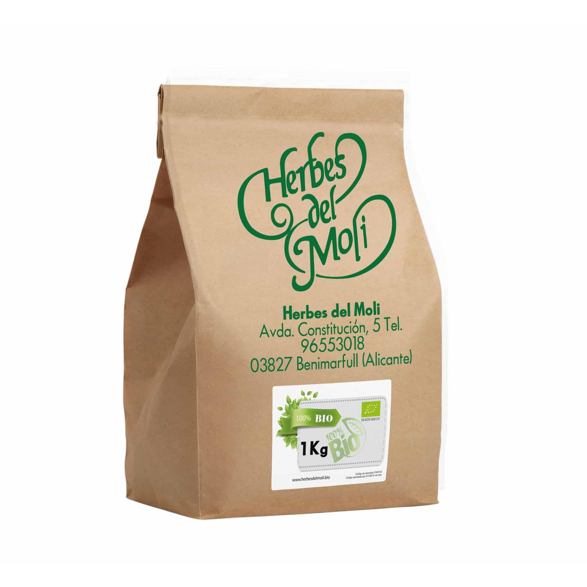 Hibisco en Flores Eco (Flor de Jamaica) Herbes del Molí 1 Kg