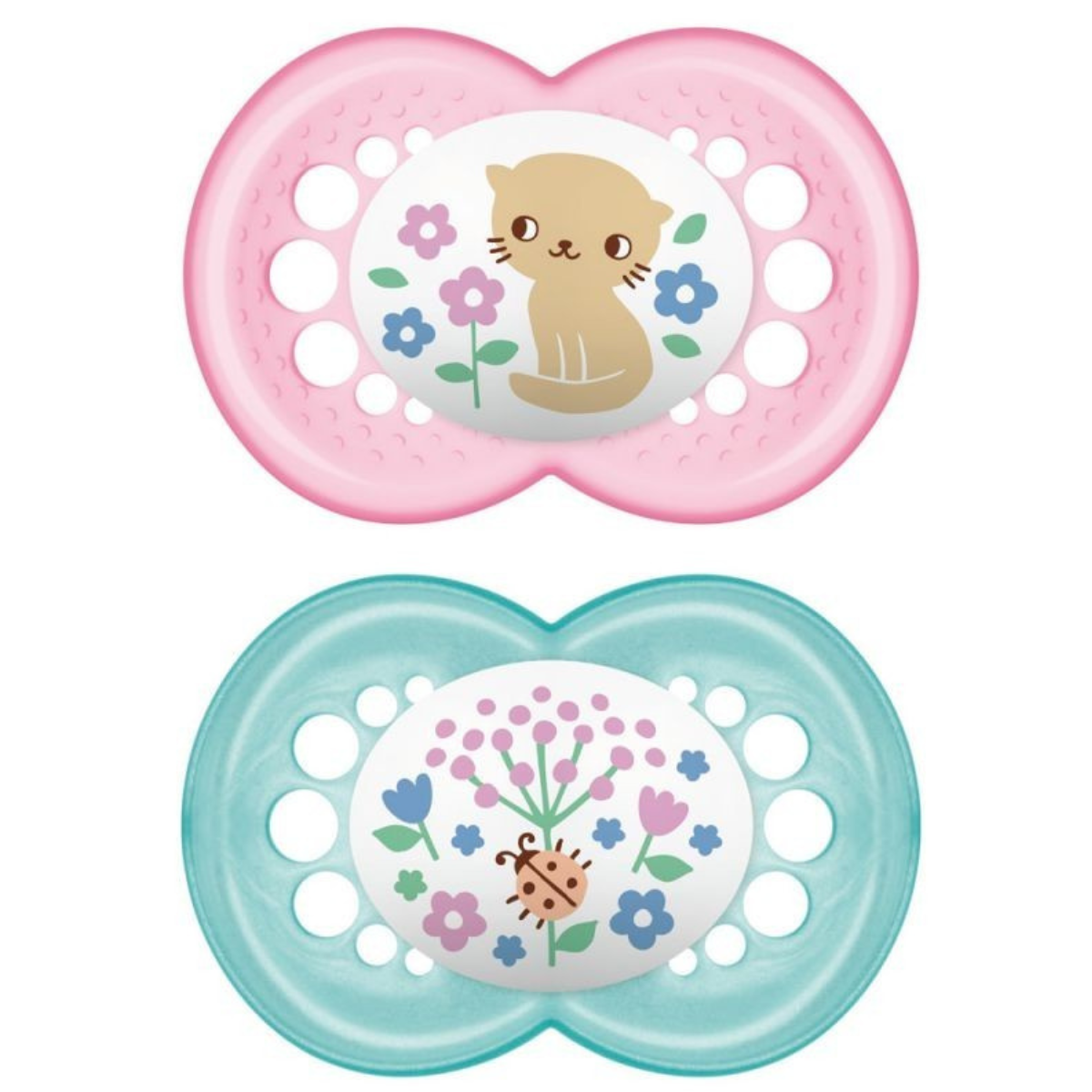 Chupete Original 6+ Silicona (2 ud) - Rosa MAM Baby