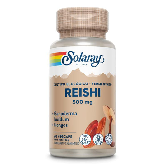 Reishi 500 mg Solaray, 60 caps