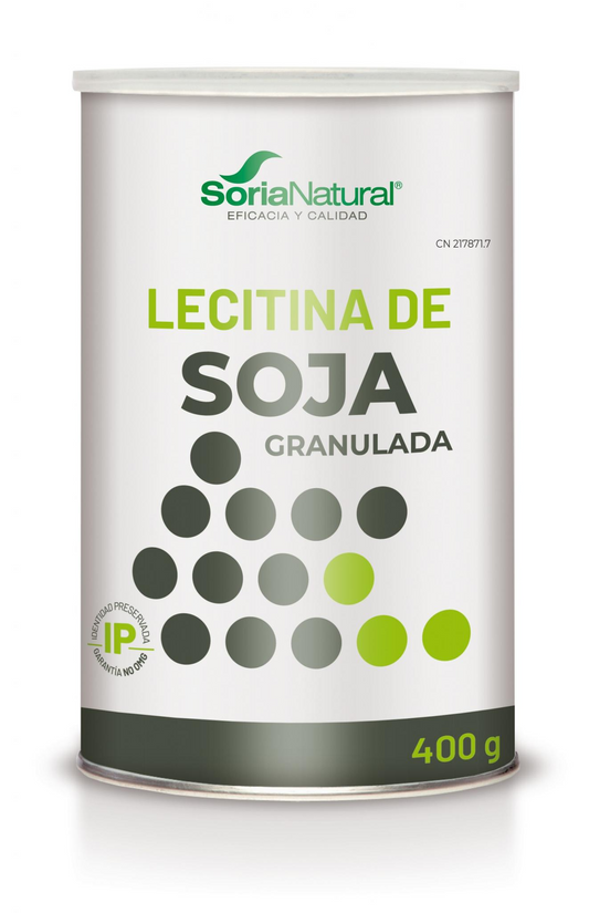 Lecitina de soja granulada Soria Naturaln 400 g