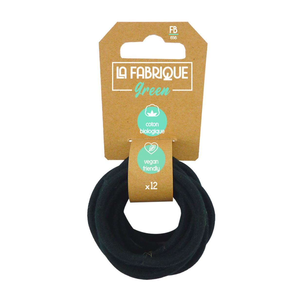 Gomas gruesas de algodón bio x12 La Fabrique Green